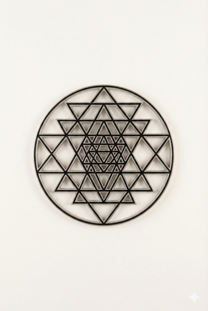 Sri Yantra Duvar Obje